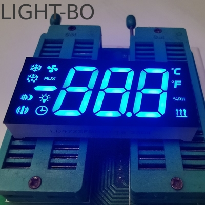 Bom preço. Ultra Bright Blue Triple Digit 7 Segment LED Display Common Cathode for Refrigerator Controller on-line