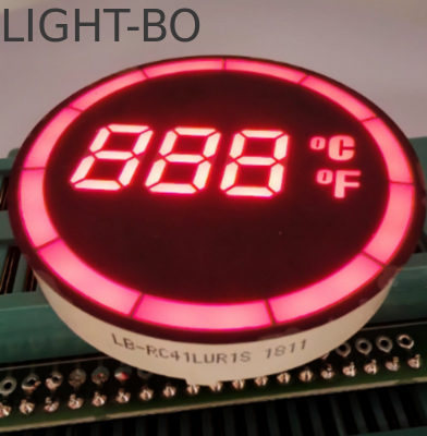 Bom preço. Controlador de Display de Temperatura LED de 7 Segmentos de Ânodo Comum Redondo, Uso: Interno, Externo, Semi-externo on-line