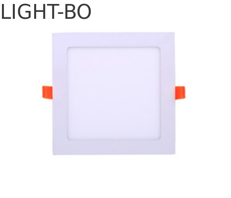 15W de alta eficiência 195x195mm ângulo de feixe 120 graus dultra fina LED downlights para edifícios