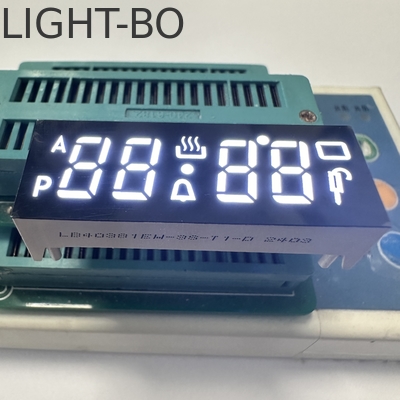 Ultra Branco Comum Cátodo 7 Segmento LED Display 4 dígitos para controlador de forno