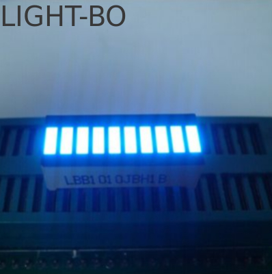 Módulos de exibição LED de 10 segmentos grandes amarelo/vermelho/azul, utilizados para painéis de instrumentos