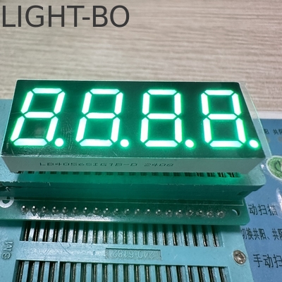 Bom preço. Display LED de 7 segmentos de 4 dígitos de 0,56 polegadas (14,2 mm) – Verde Puro, Ânodo Comum para Painéis de Instrumentos e Eletrodomésticos on-line