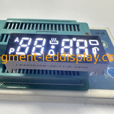 Display LED de 7 segmentos de 4 dígitos de cor branca ultra brilhante Anodo comum para controladores de forno e eletrodomésticos