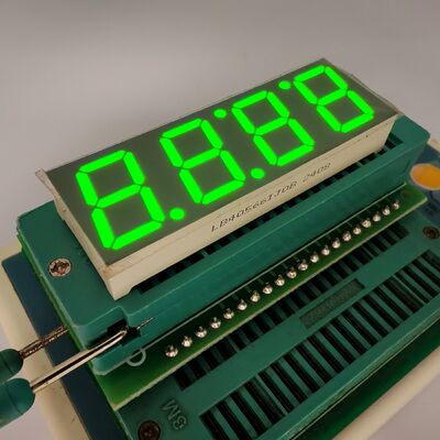 Bom preço. LED de 7 segmentos de 4 dígitos em amarelo-verde, concebido para fogões a indução on-line