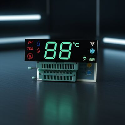 Bom preço. Display LED 7 Segment 2 Dígitos Multicolor Personalizado Ânodo Comum Invisível para Dispensadores de Água on-line