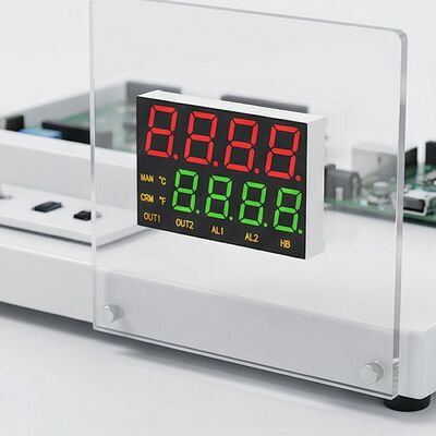 Bom preço. Display LED de 7 segmentos de linha dupla vermelho/verde/amarelo Ânodo Comum para Controle de Temperatura on-line