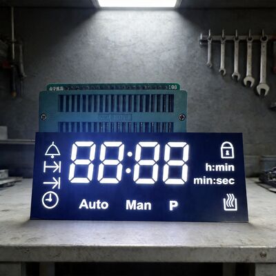 Display LED de ânodo comum de 4 dígitos e 7 segmentos para fornos