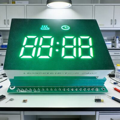 Display LED personalizado Painel numérico eletrônico vermelho ultra brilhante de 4 dígitos, ideal para medição industrial e dispositivos de exibição digital