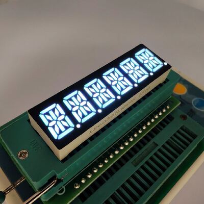 Display LED de 14 segmentos com brilho e clareza superiores
