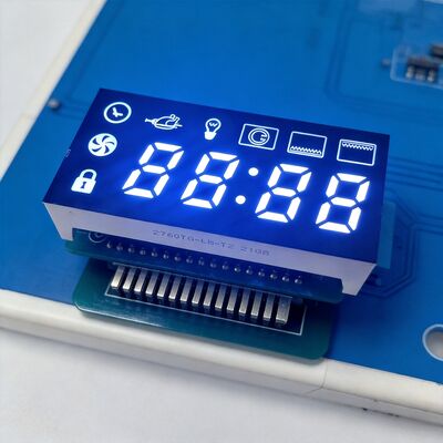 Bom preço. Display LED de 7 segmentos personalizado de 4 dígitos para fornos on-line