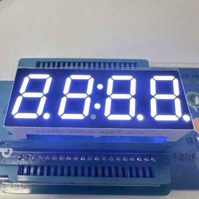 Para controle de temperatura 4 dígitos 14,2 mm Verde puro 7 segmentos LED Display Anodo comum