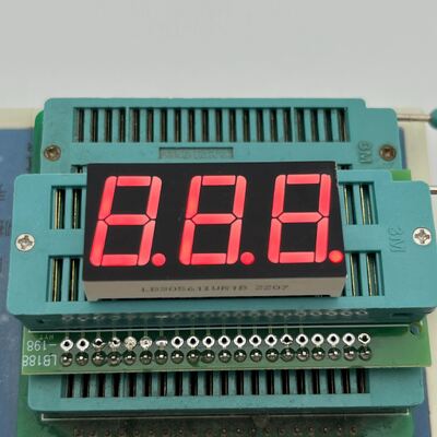 Bom preço. Display LED de superfície vermelho ultra brilhante 7 segmentos de 3 dígitos 14,2 mm para controlador de temperatura on-line