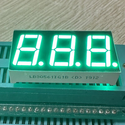 Bom preço. Display LED de catodo comum Ultra brilhante superfície cinza branca 7 segmento 3 dígitos 14,2 mm para controlador de temperatura on-line