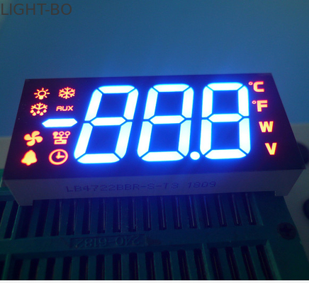 O costume do controlador de Refrigrator conduziu a exposição ultra azul/cor vermelha ROHS habilitado