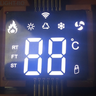 Display LED personalizado ultra fino SMD Branco 7 Segmento Para Controlador de Ar Condicionado