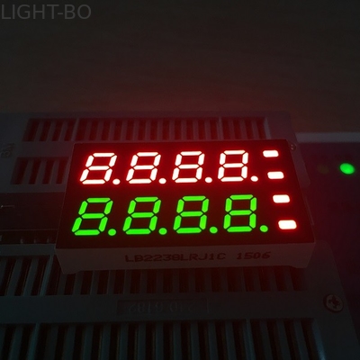 Conjunto fácil alto duplo da intensidade luminosa de exposição de diodo emissor de luz do segmento dos dígitos 7 da cor 8