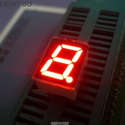 O segmento 7 de um único dígito conduziu o tempo ultra brilhante comum da longa vida da altura do vermelho 14.2mm do ânodo da exposição