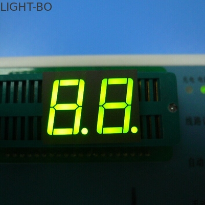 Brilho alto duplo de exposição de diodo emissor de luz do segmento do dígito 7 de 0,36 polegadas para o dispositivo eletrónico