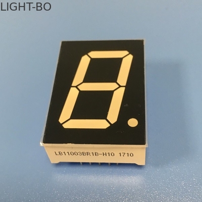 Bom preço. O segmento 7 de um único dígito conduziu a intensidade comum 14.2mm do ânodo 60-70mcd Lumious da exposição on-line