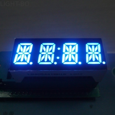 7 brilho alto alfanumérico de exposição de diodo emissor de luz do dígito do segmento 4 para o painel de instrumento