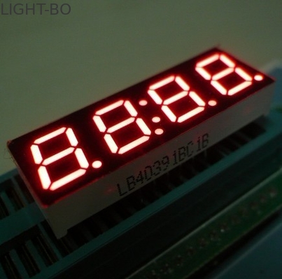 Bom preço. Desempenho alto do estábulo da intensidade luminosa da exposição do pulso de disparo do diodo emissor de luz do segmento do dígito sete de 0,8 polegadas 4 on-line