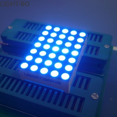 Bom preço. Branco puro 5 x placa de exposição do diodo emissor de luz da matriz de ponto 7, enrolando o ângulo de visão largo da exposição de diodo emissor de luz on-line