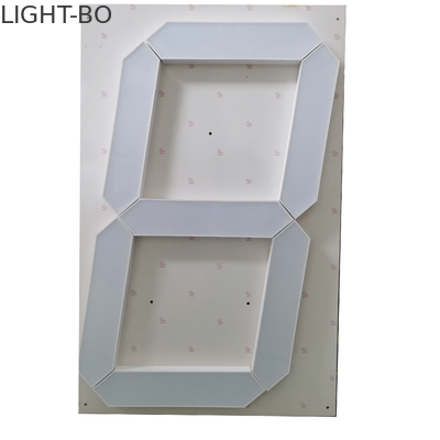 Bom preço. 7 de um único dígito vermelhos ultra brilhantes segmentam o costume da exposição de diodo emissor de luz 20 polegadas para grandes quadros de avisos on-line