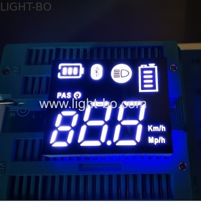 Ultra Branco Personalizado 7 Segmentos LED Display Anodo Comum Para Scooter Elétrico