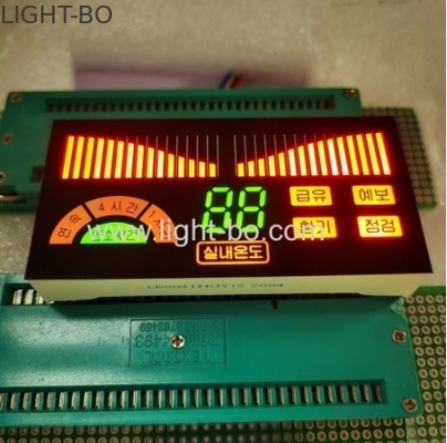 Bom preço. Display LED de 3 cores e 7 segmentos para painel de controle de ar condicionado on-line