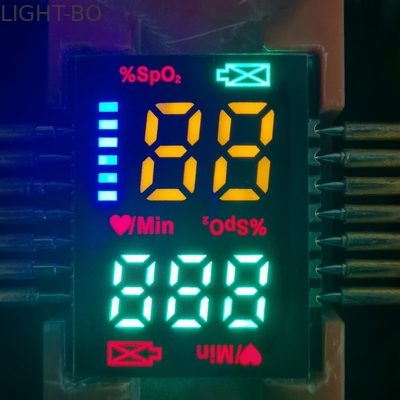 Exposição de diodo emissor de luz vermelha personalizada ultra fina quente da venda 2.8mm SOMENTE SMD para oxímetros do pulso do dedo