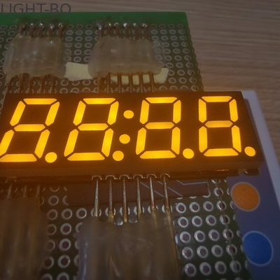 Indicador do temporizador cátodo comum da exposição de diodo emissor de luz do dígito SMD de 0,56 polegadas 4