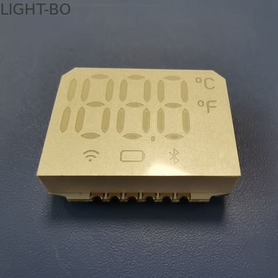 Altura comum do dígito do ânodo 10mm da exposição de segmento de SMD sete para o termômetro da testa