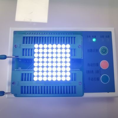 Bom preço. Display LED de 8 x 8 pontos com comprimento de onda de 635 nm, brilho de 100mcd, segmento amarelo Face preta para indicadores digitais on-line