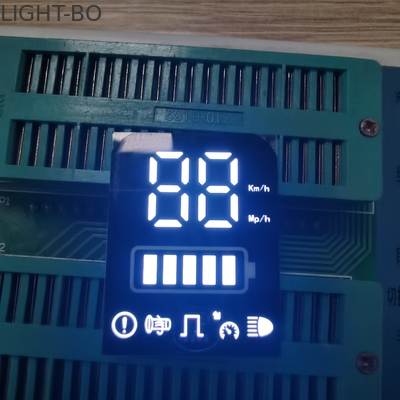 Display de LED de 2 dígitos e 7 segmentos de 0,40 polegadas