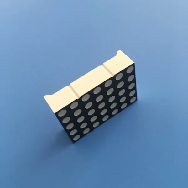 Super brilhante amarelo DOT Matrix LED Display 3mm para sinais em movimento / painéis de mensagens 0