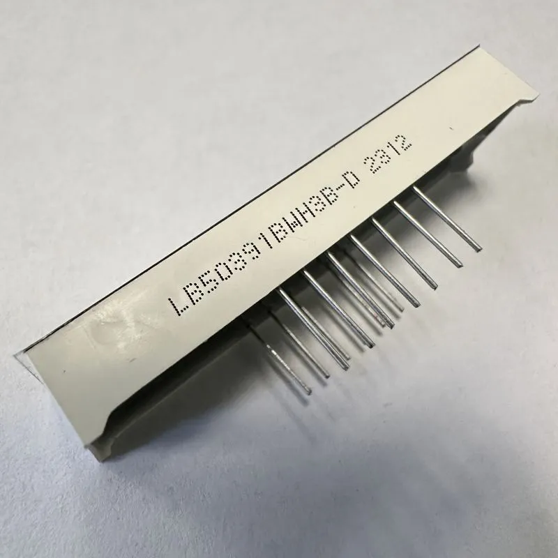 7 segmentos LED Ultra Branco 5 dígitos 0.39 polegadas Cátodo comum para indicador digital 3