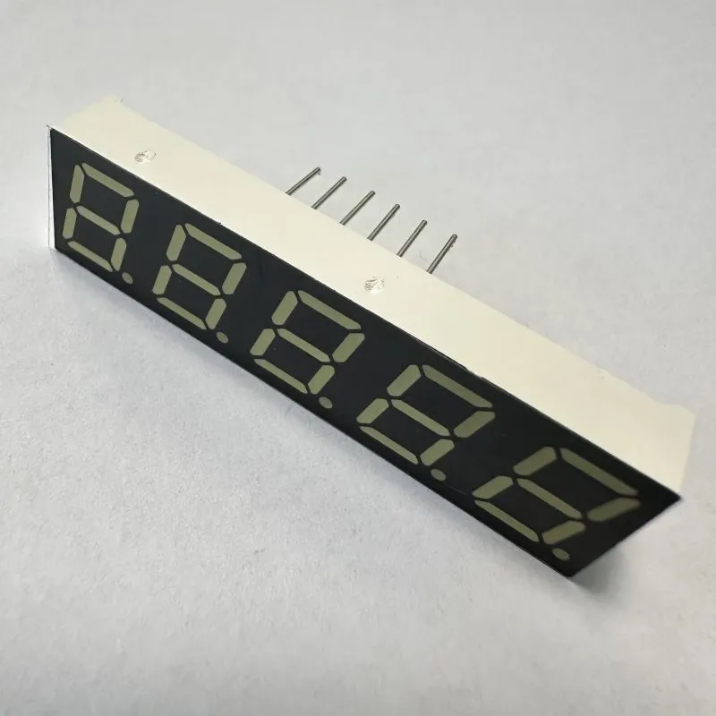 7 segmentos LED Ultra Branco 5 dígitos 0.39 polegadas Cátodo comum para indicador digital 4