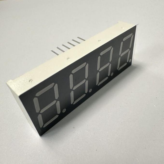 Display LED de 7 segmentos de 4 dígitos de 0,56 polegadas (14,2 mm) – Verde Puro, Ânodo Comum para Painéis de Instrumentos e Eletrodomésticos 3