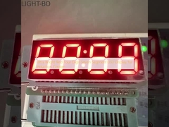 Display LED de quatro dígitos de sete segmentos de vermelho ultra brilhante para fogão a indução