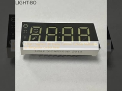 Display LED de 4 dígitos e 7 segmentos, multicolor de cátodo comum, para painel de controlo do frigorífico