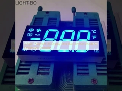 3 dígitos 7 segmentos LED Ultra azul Anodo comum para controlador de frigorífico