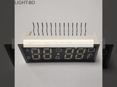 7 Segmentos LED Display 4 dígitos Anodo comum Ultra Branco para temporizador de forno embutido