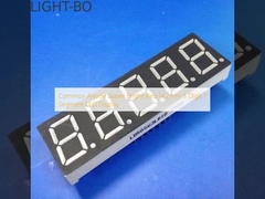 Display LED de Anodo Comum de vermelho super brilhante de 14,2 mm, de 5 dígitos e 7 segmentos