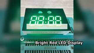 Display LED vermelho ultra brilhante