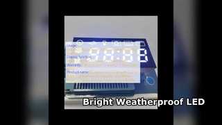 Telão LED ultrabrilhante para exterior personalizado e à prova de intempéries