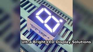 Visor LED de 7 segmentos de 0,39 polegadas para painéis de instrumentos